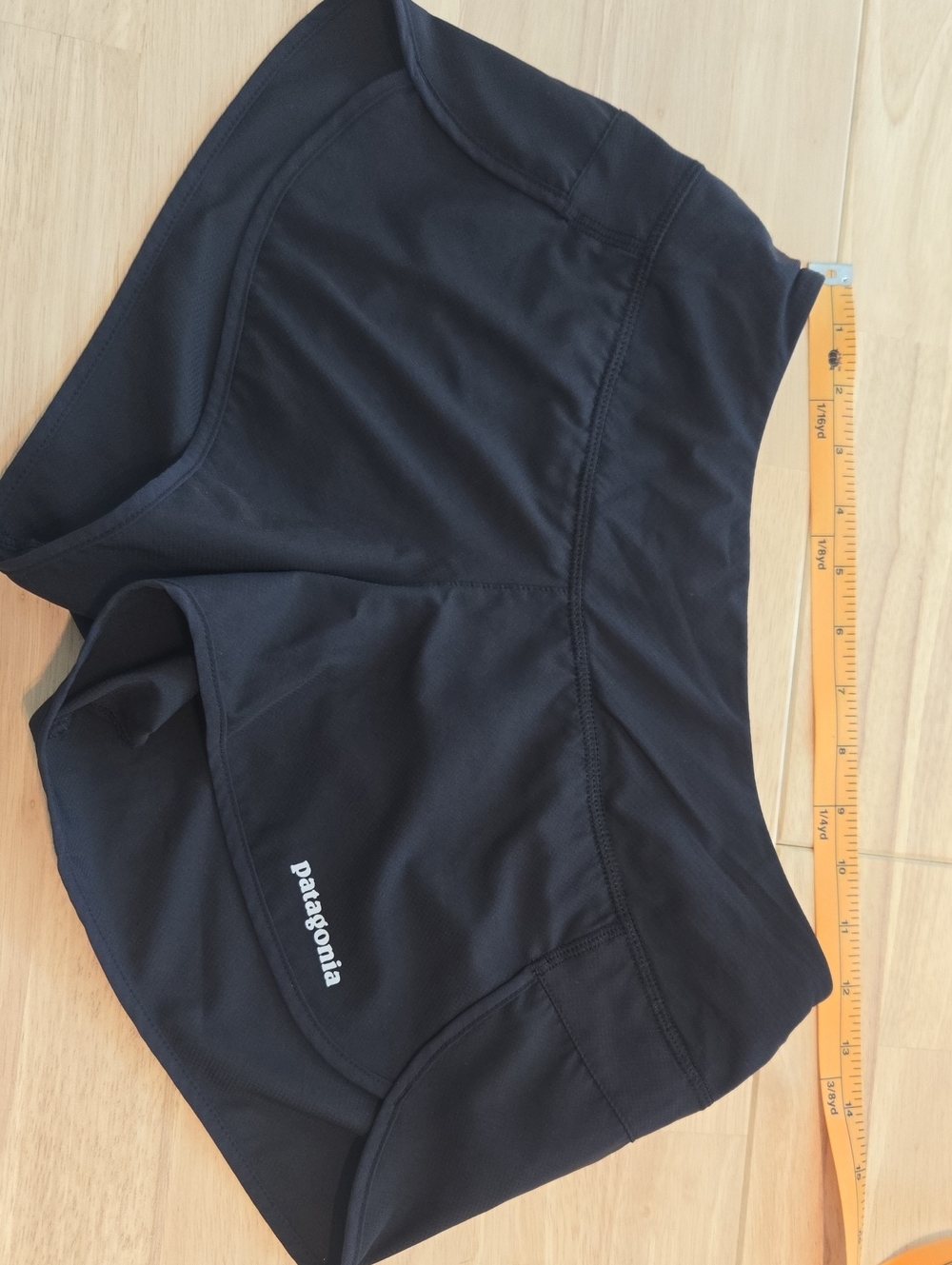 Patagonia Women's Black Strider Running Shorts